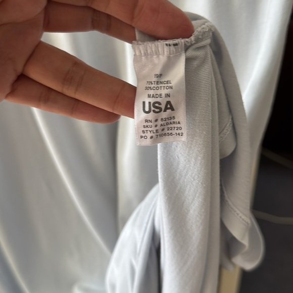 NEW Fresh Produce Aria Maxi Summer Dress Size Lg Gray Asymmetric Hem Stretch - Picture 4 of 9